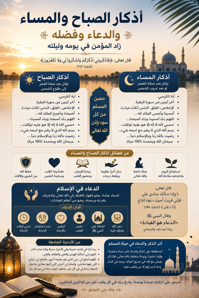 اذكار الصباح والمساء